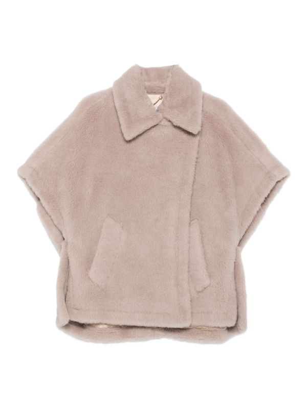 Max Mara Tebe Teddy cape | Browns Capes