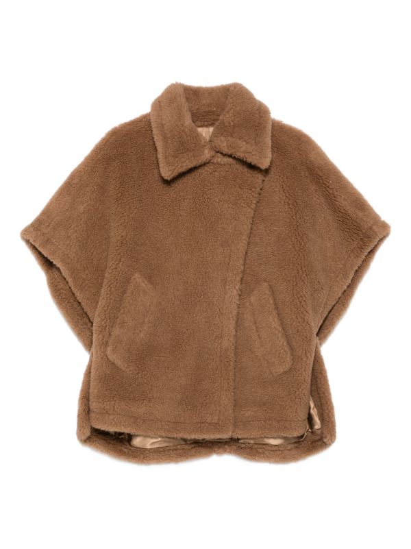 Max Mara Tebe Teddy Cape | Browns Capes