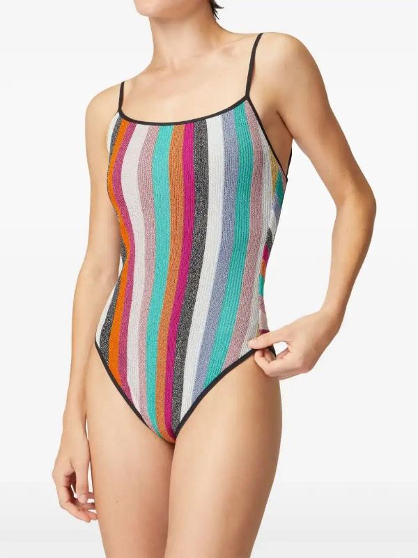 Missoni Striped Swimsuit | Browns One-Pieces