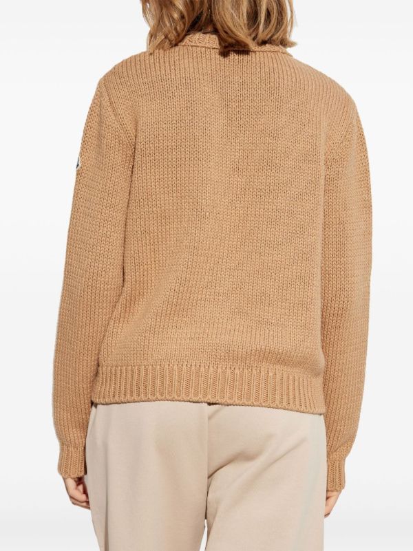 Moncler Logo Jumper | Browns Knitted Sweaters