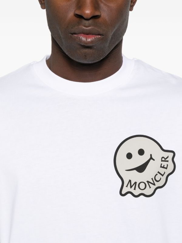 Moncler Logo-Print T-shirt | Browns T-Shirts