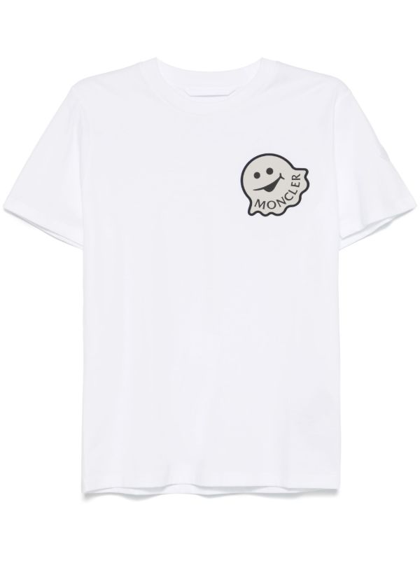 Moncler Logo-Print T-shirt | Browns T-Shirts