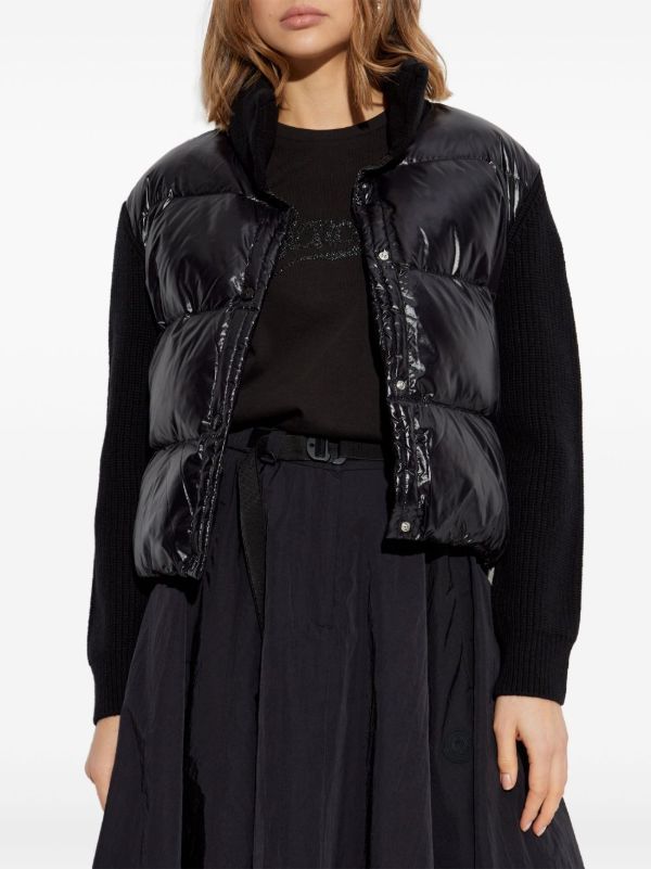 Moncler Padded Cardigan | Browns Down Jackets