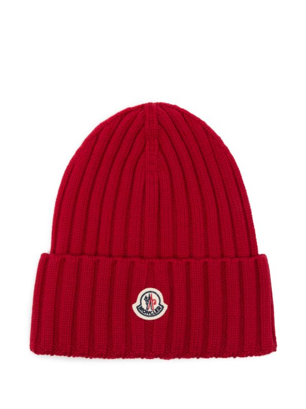 Moncler ribbed beanie hat | Browns Hats