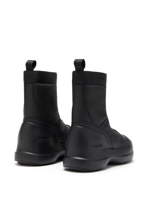Moon Boot Black Luna Boots | Browns Boots
