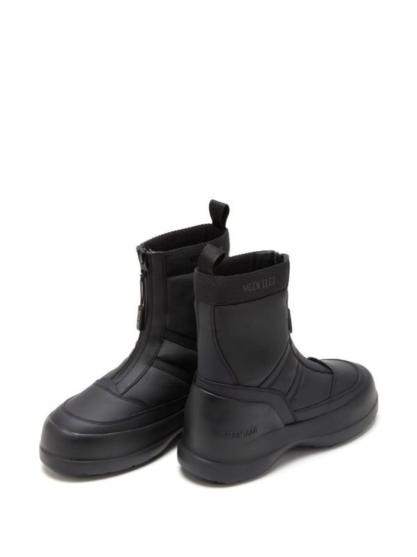 Moon Boot Black Luna Boots | Browns Boots
