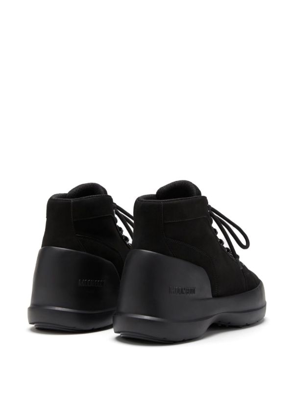 Moon Boot Black Luna Boots | Browns Boots