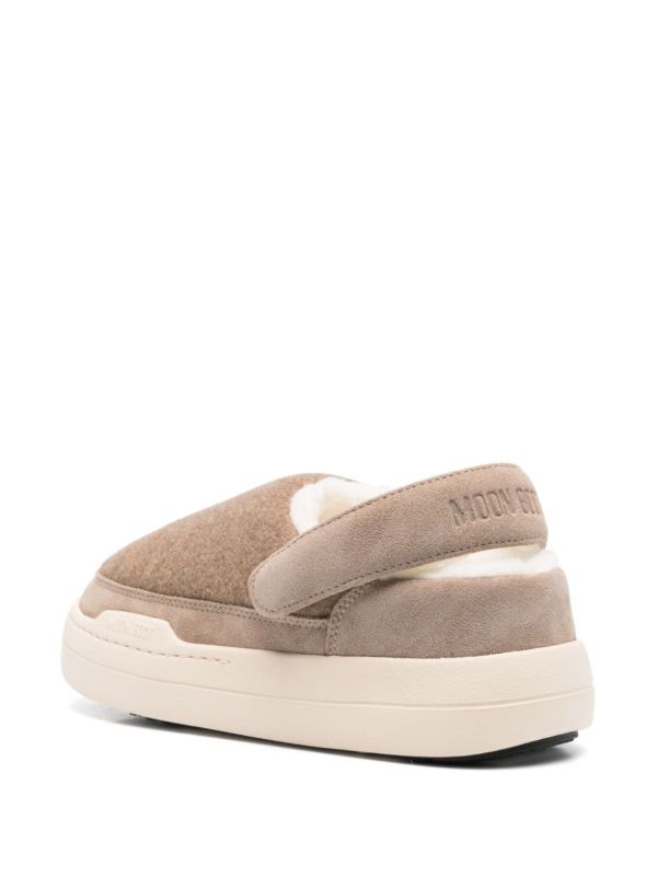 Moon Boot Flannel Slippers | Browns Slippers