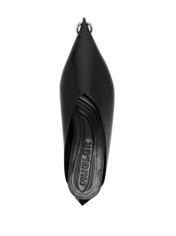 Mugler Fang Mules | Browns Mules