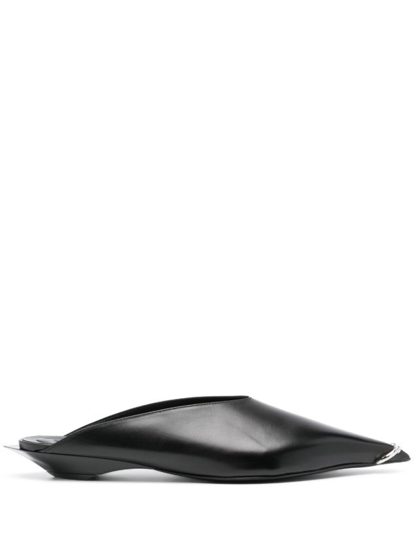 Mugler Fang Mules | Browns Mules