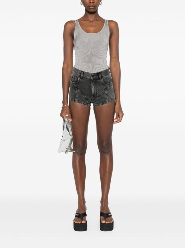 Mugler Knit Tank Top | Browns Knitted Tops