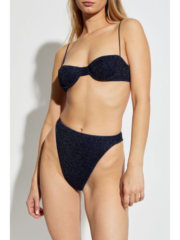 Oséree Lurex Bikini | Browns Bikinis