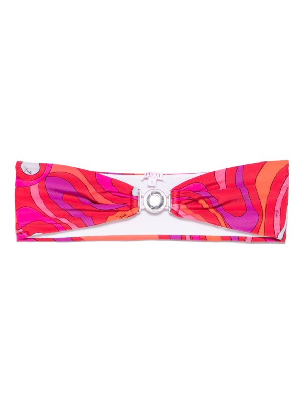 PUCCI Iride-print Bikini Top | Browns Bikinis