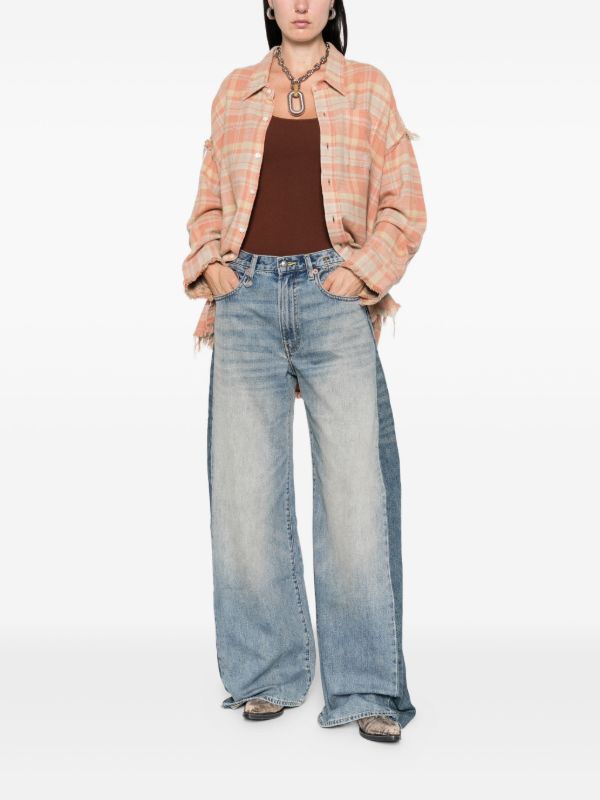 R13 Checked Cotton Shirt | Browns Shirts