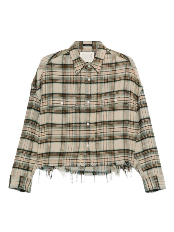 R13 Checked Shirt | Browns Shirts