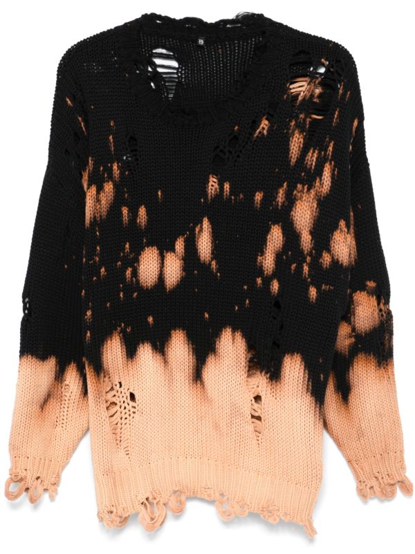 R13 Distressed Jumper | Browns Knitted Tops
