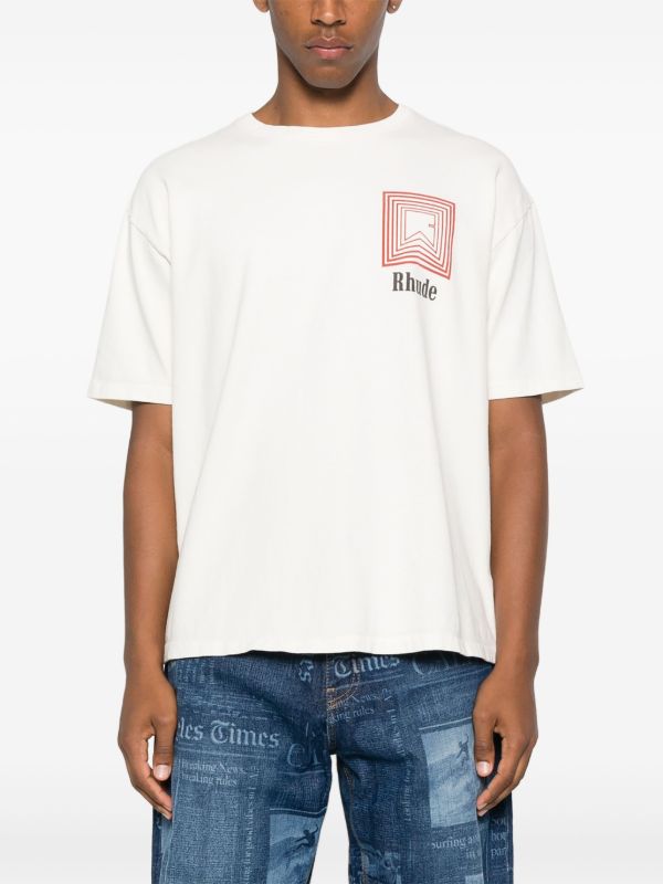 RHUDE Graphic-print T-shirt | Browns T-Shirts