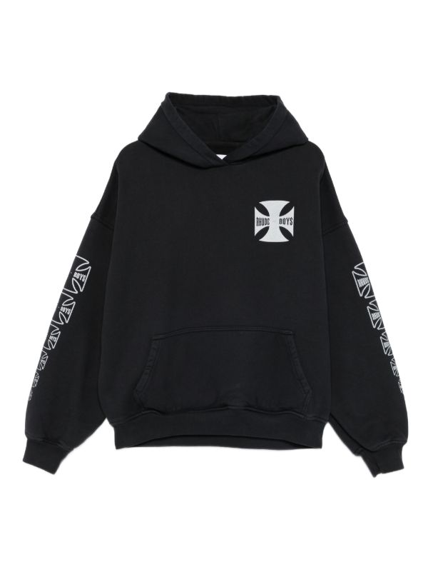 RHUDE logo-print hoodie | Browns Hoodies