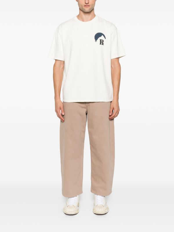 RHUDE Moonlight T-shirt | Browns T-Shirts