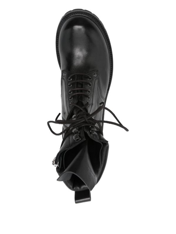Rick Owens Army Biker Boots | Browns Boots