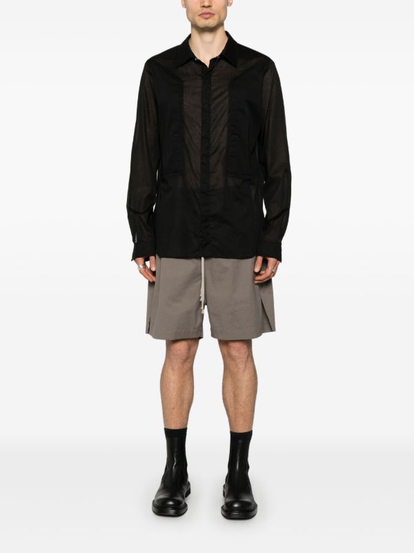 Rick Owens Cotton Shirt | Browns Shirts