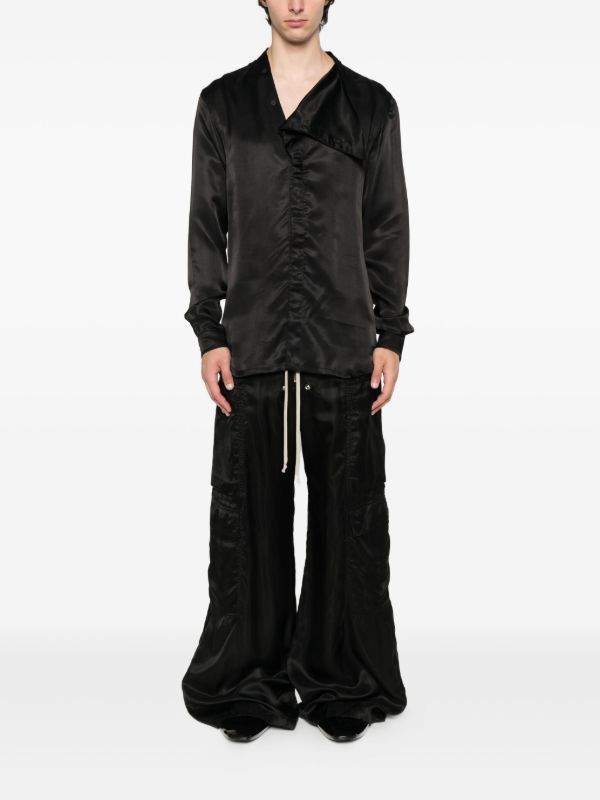 Rick Owens Cowl-neck Shirt | Browns Shirts