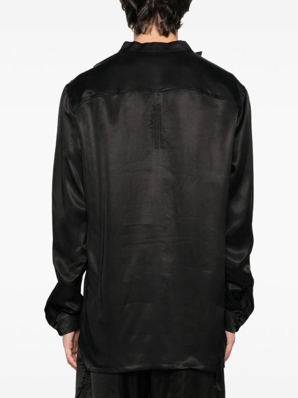 Rick Owens Cowl-neck Shirt | Browns Shirts