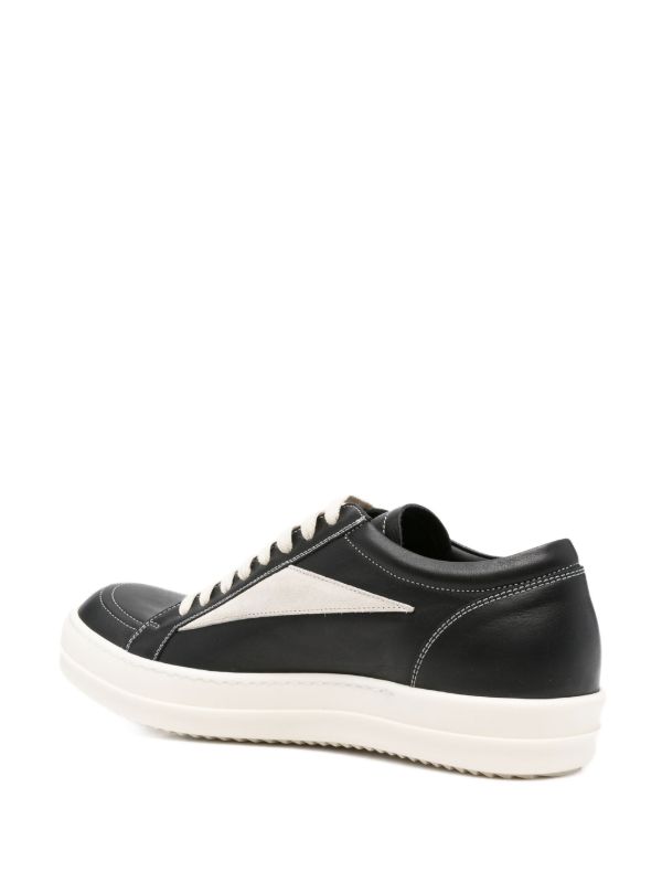 Rick Owens Leather Sneakers | Browns Low-Tops