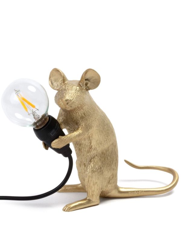 Seletti sitting mouse lamp | Browns Lighting