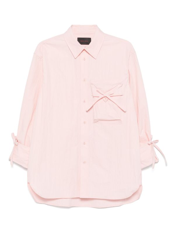 Simone Rocha bow-detail shirt | Browns Shirts