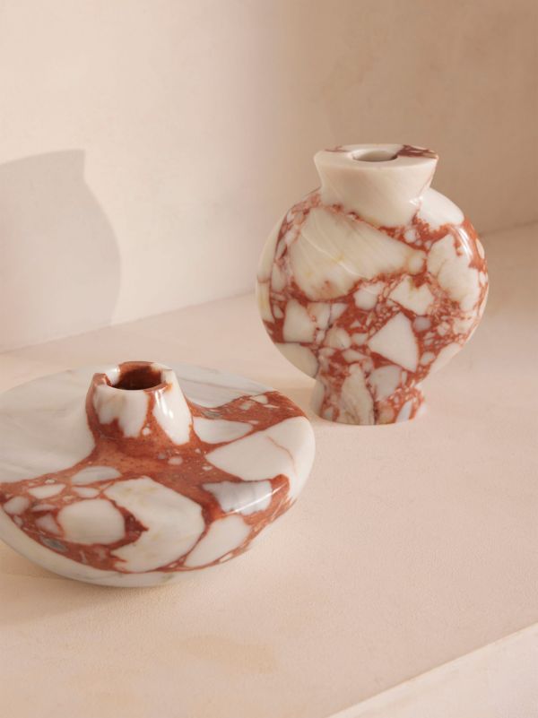 Soho Home Red Sesso Vase (18cm) | Browns Vases