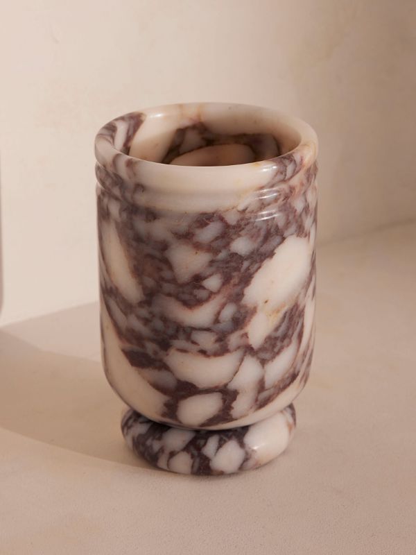 Soho Home Tubular Marble Vase | Browns Vases
