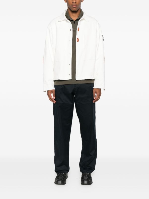 Stone Island Button-fastening Cotton Jacket