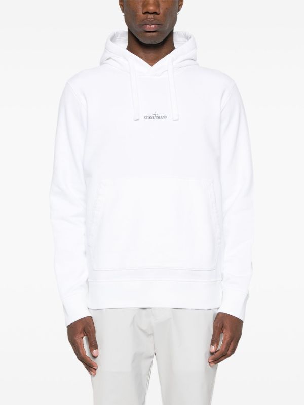 Stone Island Printed Hoodie | Browns Hoodies