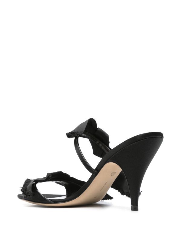 The Row Black Vika Mules | Browns Mules