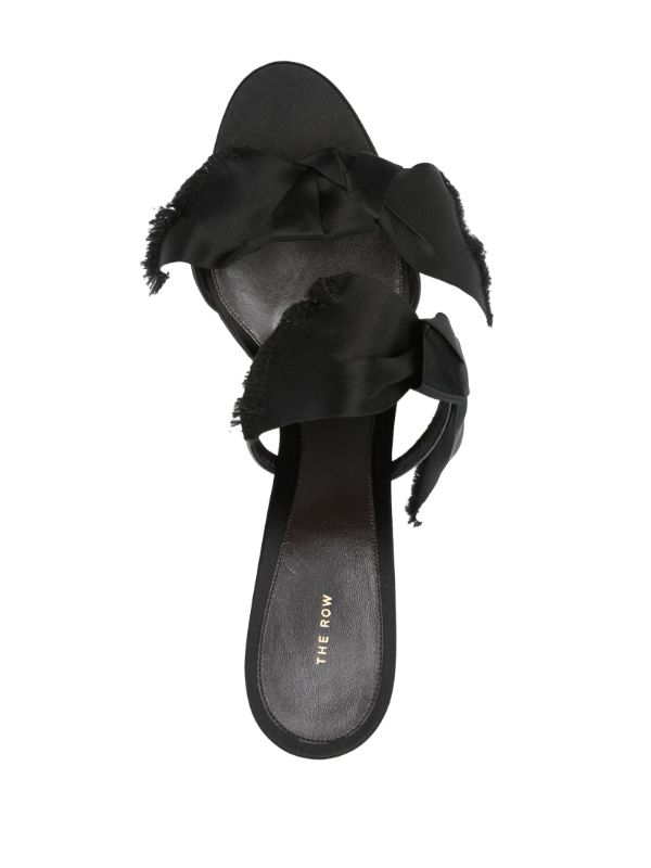 The Row Black Vika Mules | Browns Mules