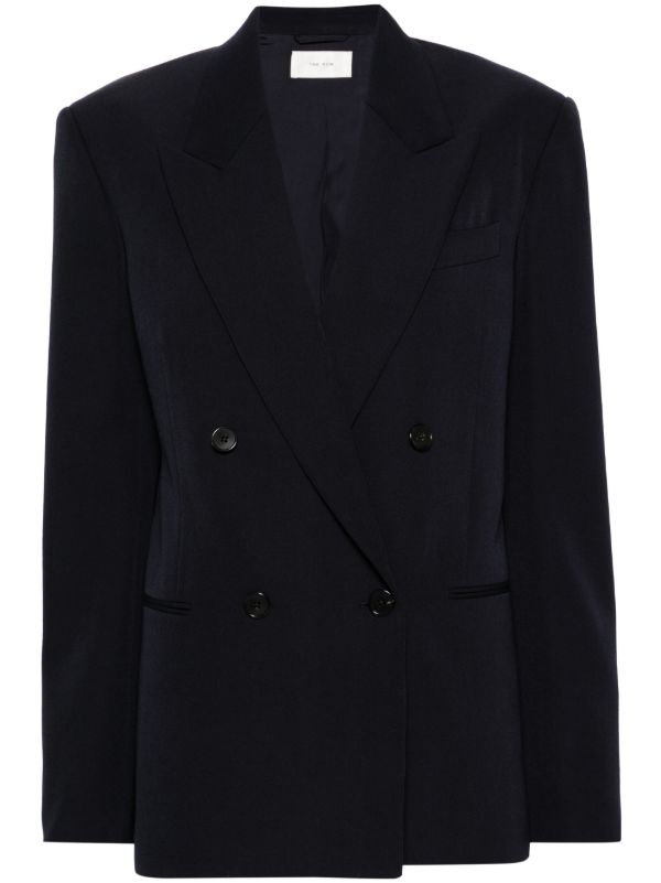 The Row Blue Sandon Blazer | Browns Blazers