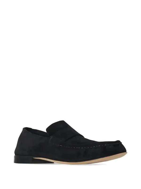The Row Suede Loafers | Browns Loafers
