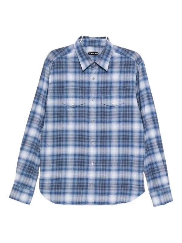 TOM FORD checked shirt | Browns Shirts