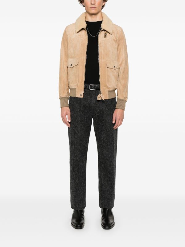 TOM FORD Suede Bomber Jacket