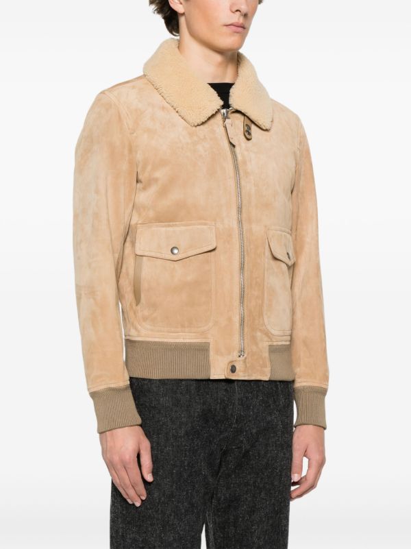 TOM FORD Suede Bomber Jacket