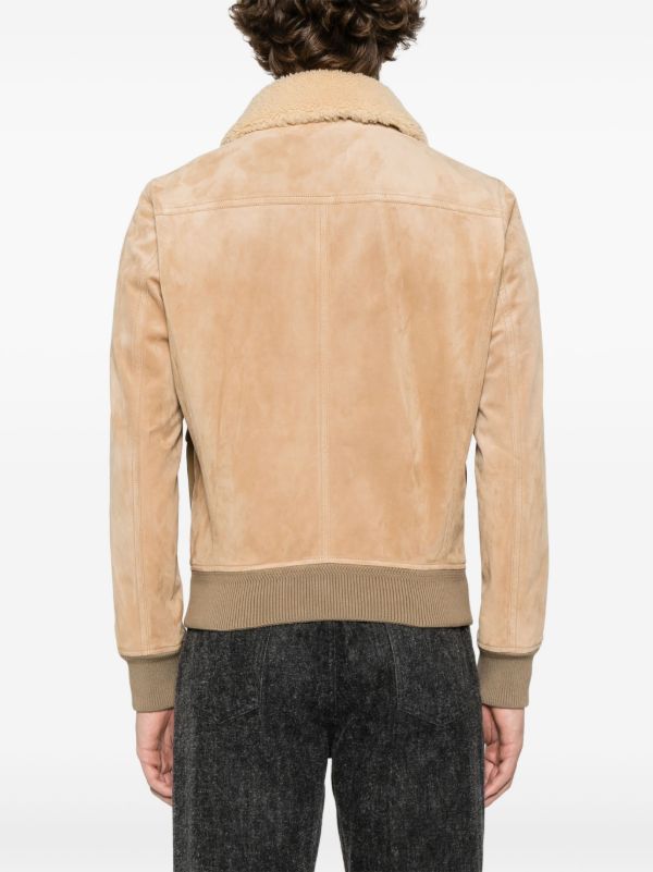 TOM FORD Suede Bomber Jacket