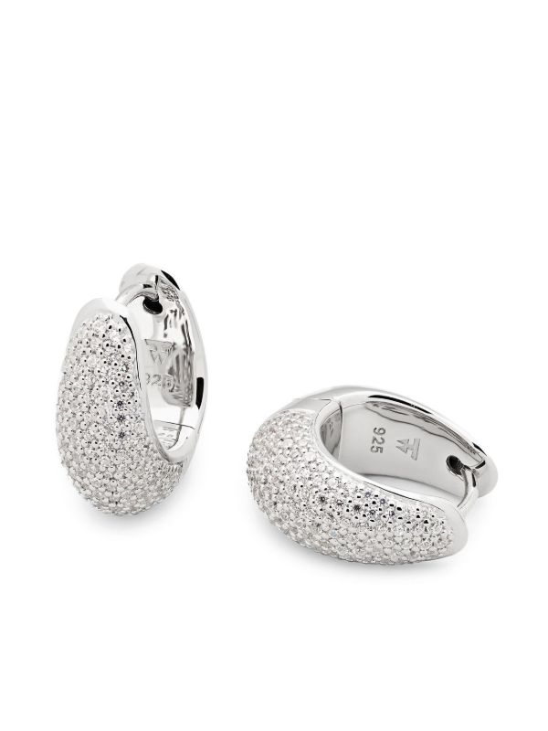 Tom Wood Ice Hoop Earrings | Browns Earrings