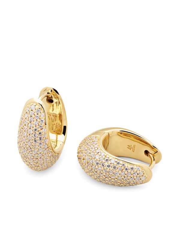 Tom Wood Ice Hoop Earrings | Browns Earrings