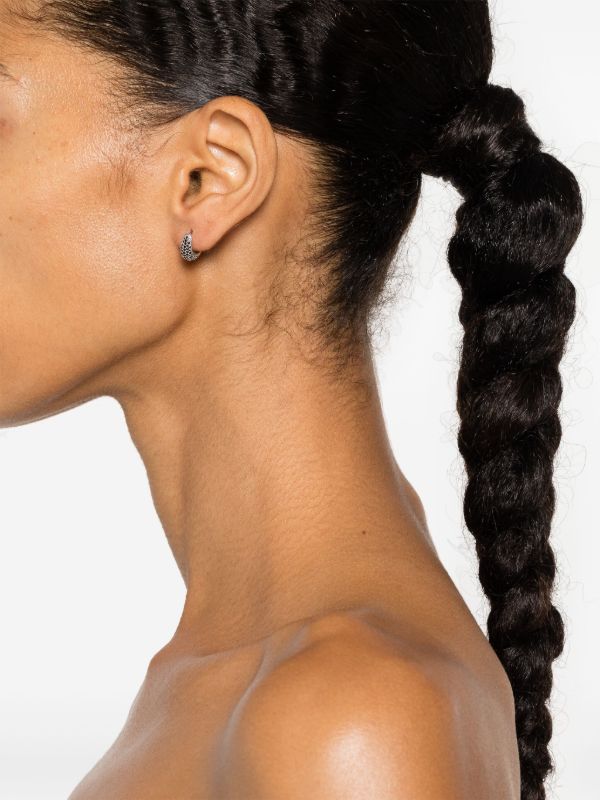 Tom Wood Ice Hoop Earrings | Browns Earrings