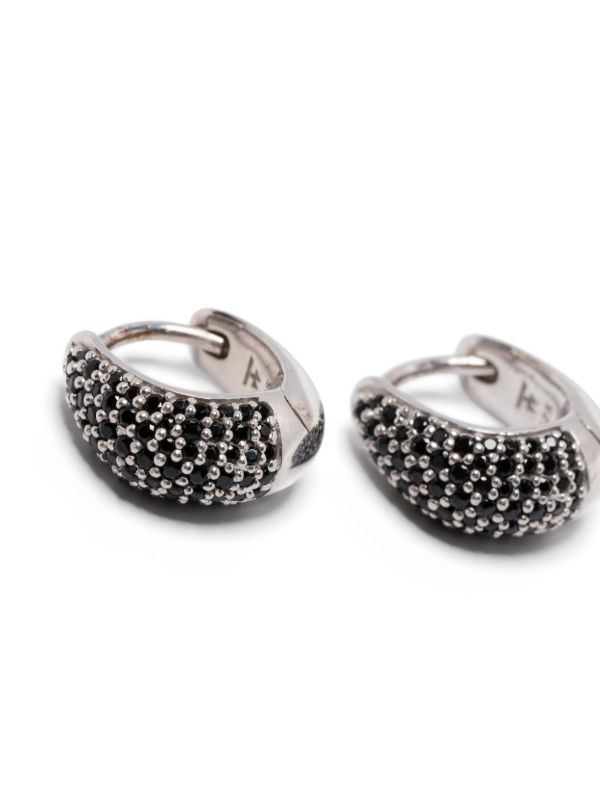 Tom Wood Ice Hoop Earrings | Browns Earrings