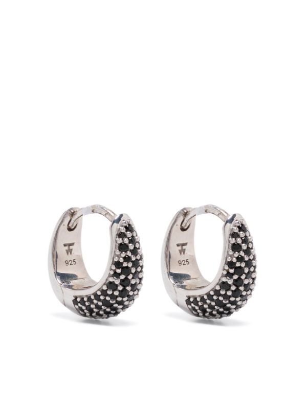 Tom Wood Ice Hoop Earrings | Browns Earrings