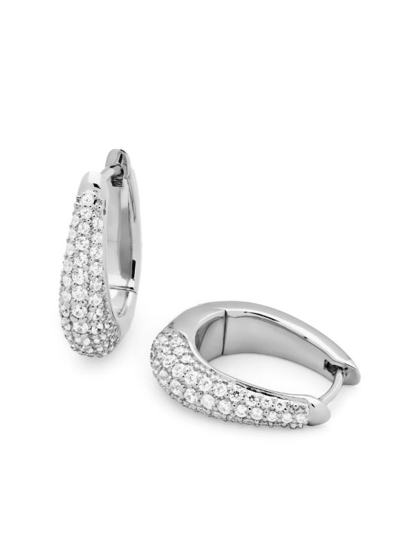 Tom Wood Liz Pavé Earrings | Browns Earrings