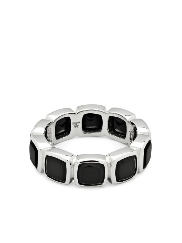 Tom Wood onyx bangle | Browns Bracelets