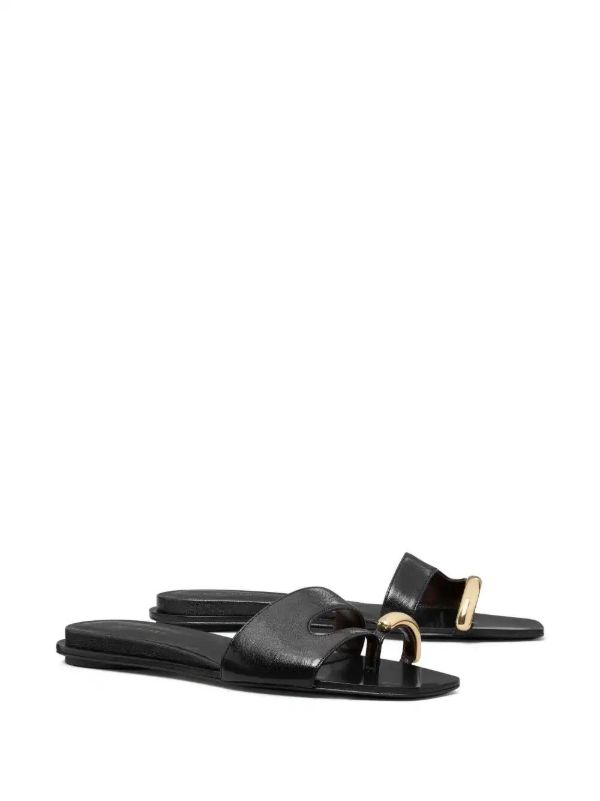 Tory Burch Pierced Slides | Browns Sandals